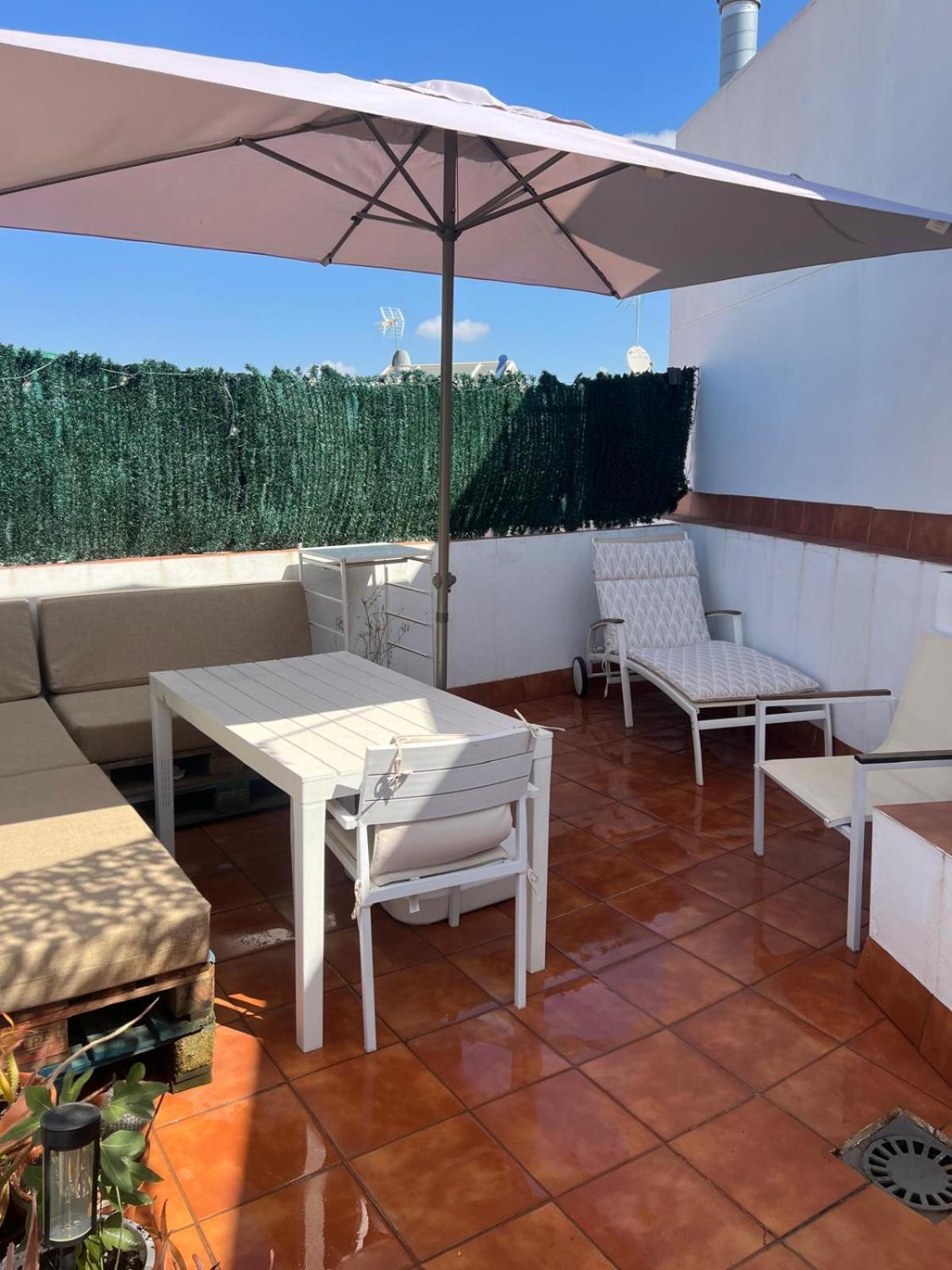 Appartement Duplex With Terrace Santa Rufina à Séville Extérieur photo