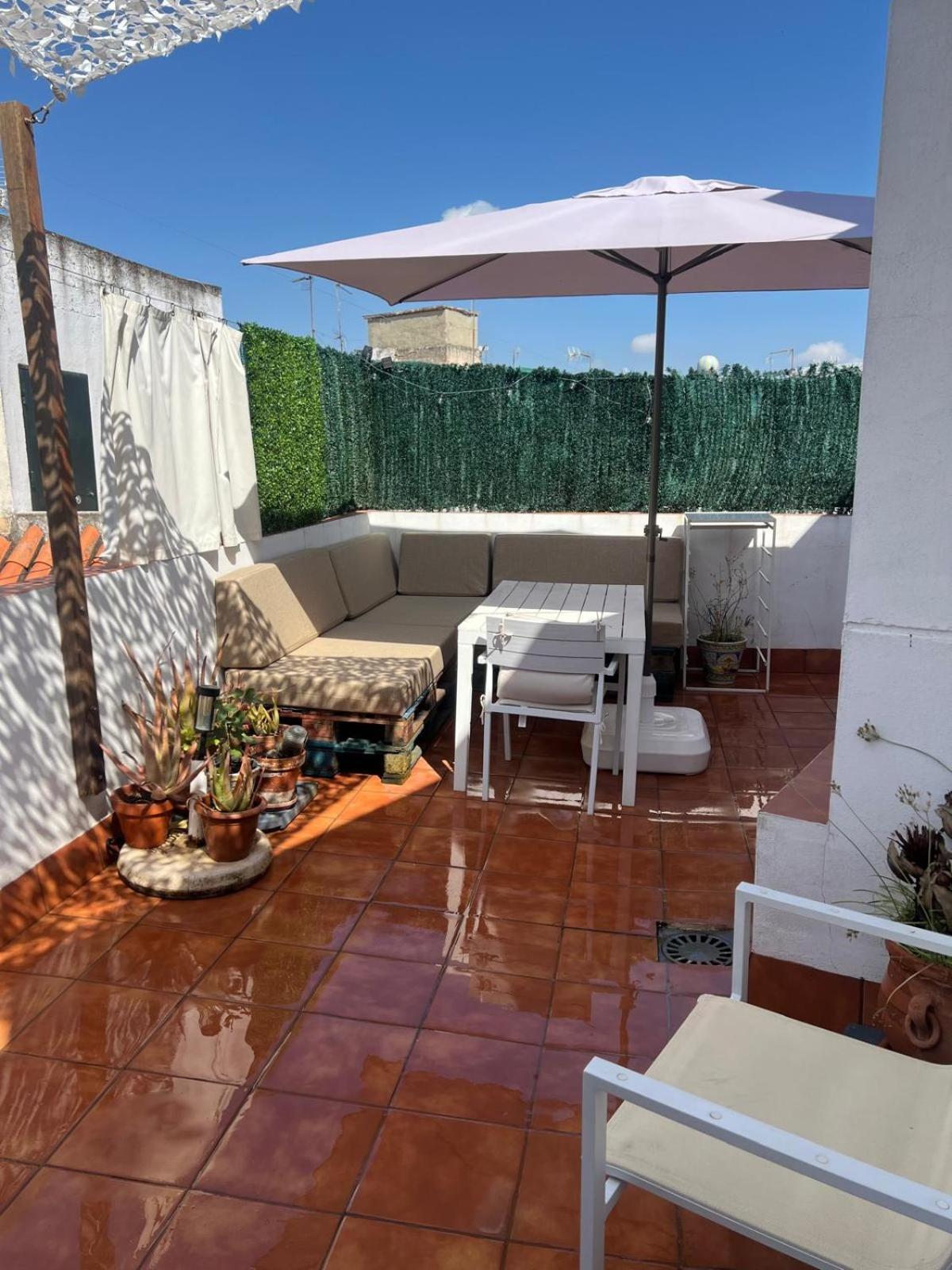 Appartement Duplex With Terrace Santa Rufina à Séville Extérieur photo